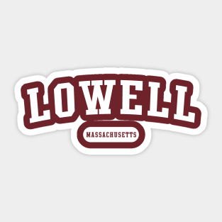 Lowell, Massachusetts Sticker